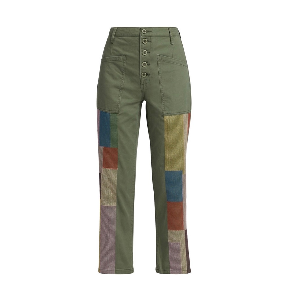 Pistola - Tammy High Rise Trouser - Colonel Rainbow
